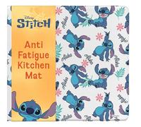 Disney Tapis de cuisine anti-fatigue pour le sol - Tapis de cuisine rembourré avec dos antidérapant - Tapis en mousse PVC résistant à l'eau et facile à nettoyer - Motifs Mickey, Minnie, Stitch et