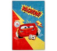 Disney Tapis Home pour Enfants - Tapis de Jeu sous Licence Officielle pour Chambre d'enfant, Salle de Jeux - Tapis antidérapant et Lavable en Machine Cars 80 x 120 cm