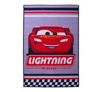 Disney Tapis Home pour Enfants - Tapis de Jeu sous Licence Officielle pour Chambre d'enfant, Salle de Jeux - Tapis antidérapant et Lavable en Machine Cars 80 x 120 cm