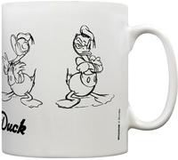 Disney - Tasse à café, croquis PM2066 (taille unique) (Blanc)