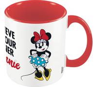 Disney - Tasse à café, nœud PM10796 (Taille unique) (Blanc/Rouge)