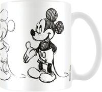 Disney - Tasse à café "Sketch Process" PM1599 (Taille unique) (Blanc/Noir)