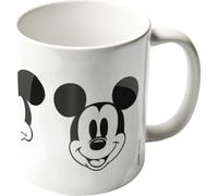 Disney - Tasse à café, visages PM1560 (taille unique) (Blanc/Noir)