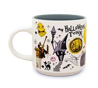 Disney Tasse empilable en céramique avec icônes L'Étrange Noël de monsieur Jack | Capacité : 370 ml