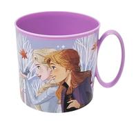 Disney Tasse Frozen Elsa et Anna Mug en plastique pour petit déjeuner goûter 265 ml