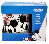 Disney Tasse Mickey Mouse Love Mug en céramique pour petit déjeuner goûter 24 cl