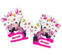 Disney Tataway Gants de vélo Minnie Mouse pour Filles avec Paume renforcée et réglage par Velcro. Taille XS (4-8 Ans)