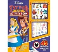 Disney Tattoo and Activity Book by Walt Disney Walt Disney (Auteur)