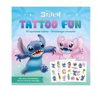 Disney Tattoo Fun Stitch: 50 superleuke tattoos met extra kleurboekje/ 50 tatouages amusants plus un livre de coloriage