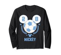 Disney Team Mickey Soccer Ball Icon #28 Sports Championship Manche Longue