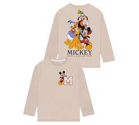 Disney Tee Shirt Enfant Garcon, Tee Shirt Manches Longues Garcon Mickey Mouse, 5-6 Ans