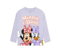 Disney Tee Shirt Enfant Manches Longues, t Shirt Fille Minnie Mouse et Daisy Duck, Vetement Fille 6-7 Ans