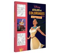 DISNEY TEENS - Atelier de coloriages - Autour du monde - Collectif - Hachette Disney - broché - Document jeunesse