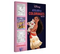 DISNEY TEENS - Atelier de coloriages - Citations inspirantes - Collectif - Hachette Disney - broché - Document jeunesse