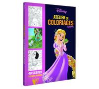 DISNEY TEENS - Atelier de coloriages - Flower Power - Collectif - Hachette Disney - broché - Document jeunesse
