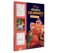 DISNEY TEENS - Atelier de coloriages - Instants cosy - Walt Disney Company - Hachette Disney - broché - Document jeunesse