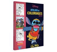 DISNEY TEENS - Atelier de coloriages - Manga Stitch - Collectif - Hachette Disney - broché - Document jeunesse