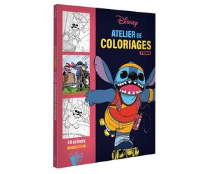 DISNEY TEENS - Atelier de coloriages - Manga Stitch - Collectif - Hachette Disney - broché - Document jeunesse