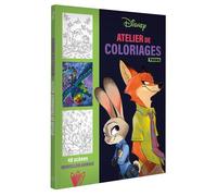 DISNEY TEENS - Atelier de coloriages - Merveilleux Animaux - Collectif - Hachette Disney - broché - Document jeunesse