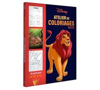 Disney Teens – Atelier de coloriages – Portraits en pas à pas – Broché