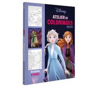DISNEY TEENS - Atelier de coloriages - Scènes d'hiver - Collectif - Hachette Disney - broché - Document jeunesse