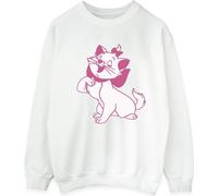 Disney - "The Aristocats" Sweatshirt pour homme BI9451 (M) (Blanc)