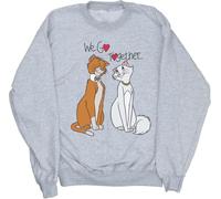 Disney - "The Aristocats We Go Together" Sweatshirt für Damen BI14309 (M) (Grau)
