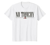 Disney The Emperor's New Groove Kuzco No Touchy T-Shirt, Enfant, Blanc, 2 ans