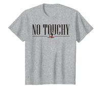 Disney The Emperor's New Groove Kuzco No Touchy T-Shirt, Enfant, Gris Chiné, 4 ans