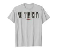 Disney The Emperor's New Groove Kuzco No Touchy T-Shirt, Homme, Argent, 3XL
