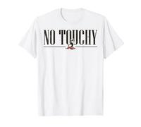 Disney The Emperor's New Groove Kuzco No Touchy T-Shirt, Homme, Blanc, S