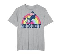 Disney The Emperor's New Groove Kuzco Rainbow No Touchy T-Shirt, Homme Grandes tailles, Gris Chiné, 6X Tall