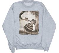 Disney - "The Jungle Book Hypnosis" Sweat-shirt pour femme BI6964 (XXL) (Gris chiné)