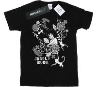 Disney - "The Jungle Book Tale" T-shirt pour femme BI28327 (S) (Noir)