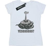 Disney - "The Jungle Book Yesssss" T-shirt pour femme BI28304 (S) (Blanc)