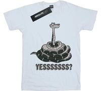Disney - "The Jungle Book Yesssss" T-shirt pour garçon BI21514 (140-146) (Blanc)