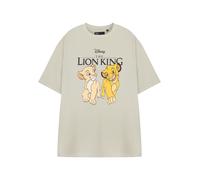 Disney The Lion King Beige Simba & Nala T-shirt à manches courtes Femme
