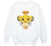 Disney - "The Lion King Future King" Sweat-shirt pour garçon BI13619 (104) (Blanc)