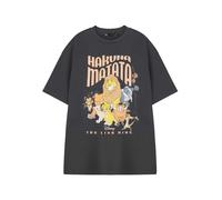 Disney The Lion King Gris Hakuna Matata T-shirt à manches courtes Femme