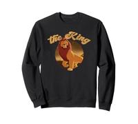 Disney The Lion King Mufasa The King Distressed Portrait Sweatshirt
