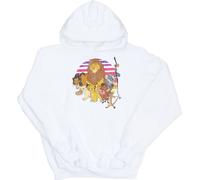Disney - "The Lion King Pride Family" Sweat à capuche pour femme BI9381 (M) (Blanc)