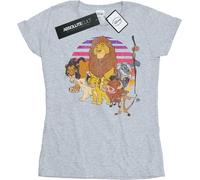 Disney - "The Lion King Pride Family" T-shirt pour femme BI25055 (M) (Gris)