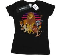 Disney - "The Lion King Pride Family" T-shirt pour femme BI25055 (M) (Noir)