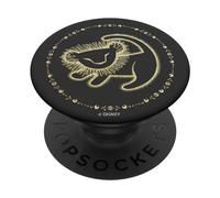 Disney The Lion King Rafiki's Simba Drawing In Gold PopSockets PopGrip Interchangeable