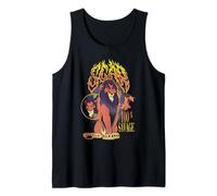 Disney The Lion King Scar 100% Savage Distressed Portrait Débardeur