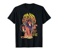 Disney The Lion King Scar 100% Savage Distressed Portrait T-Shirt