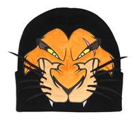Disney The Lion King Scar Bonnet en feutre brodé avec moustaches 3D pour adulte