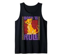 Disney The Lion King Simba Born to Rule Birthday Party Débardeur