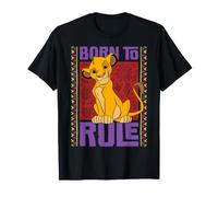 Disney The Lion King Simba Born to Rule Birthday Party T-Shirt