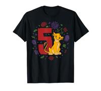 Disney The Lion King Simba Boy's 5th Birthday 5 Year Old T-Shirt